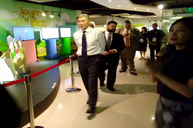 rice science museum_museum_rice_ASEAN_US_ambassador_Sung Kim