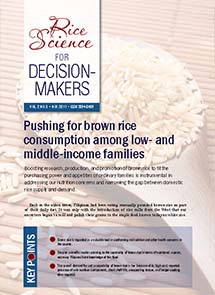 pushing for brown rice
