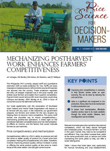 mechanizing post harvest work