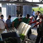 philrice officials inspecting equipment