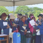 farmers with philrice officials