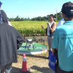 farmers with philrice officials