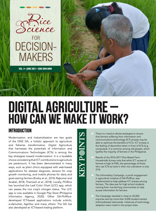 digital agriculture how can we make it work?
